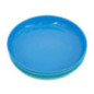 Pack de 4 assiettes colorees