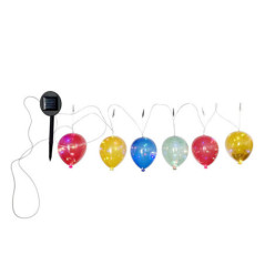 Guirlande solaire 6 ballons