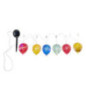 Guirlande solaire 6 ballons