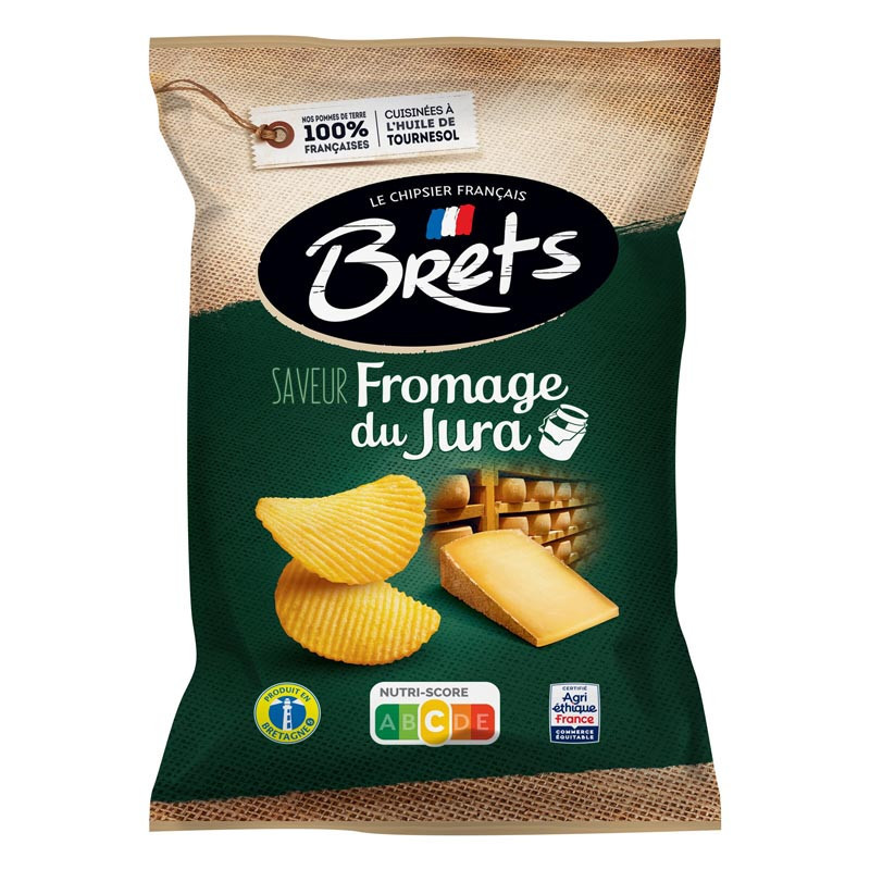 Chips saveur fromage du jura