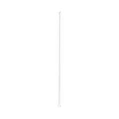 Barre de douche aluminium blanc