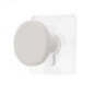 Patere bambou d4,5cm blanc