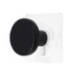 Patere bambou d4,5cm noir