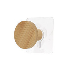 Patere bambou d4,5cm bambou