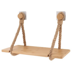 Etagere bambou lanieres naturel