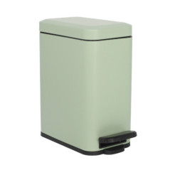 Petite poubelle sdb 5l verte