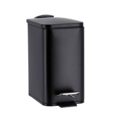 Poubelle 3l metal frein de chute