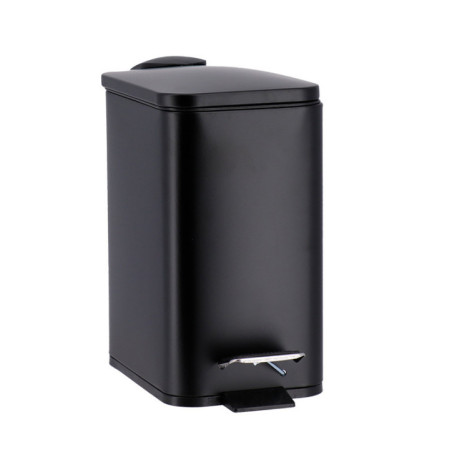 Poubelle 3l metal frein de chute