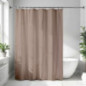 Rideau de douche unicolor taupe