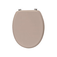 Abattant wc mdf 18 pouces taupe