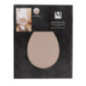Abattant wc mdf 18 pouces taupe