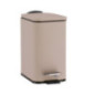 Poubelle 3l metal frein de chute