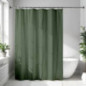 Rideau de douche unicolor vert