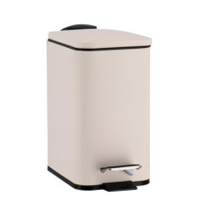 Poubelle 3l metal frein de chute