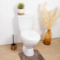Abattant wc mdf 18 pouces blanc
