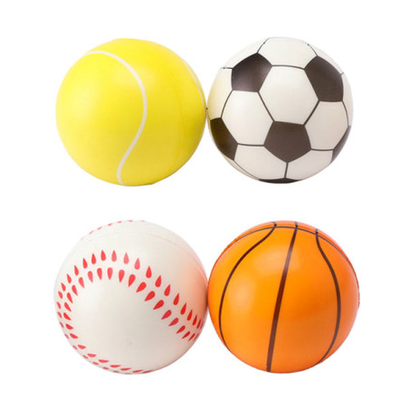 Lot de 4 balles sport