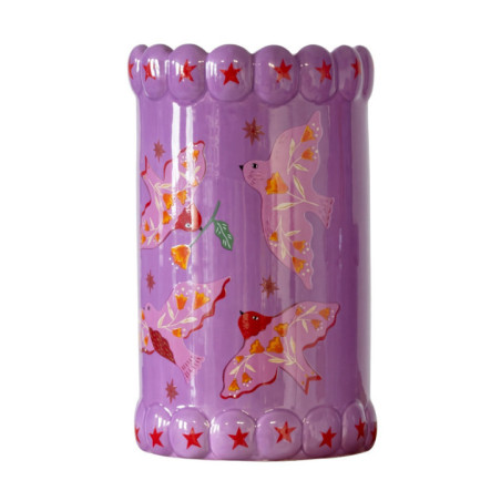 Pot a ustensiles oiseau yucatan