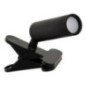 Lampe led clip usb noir