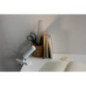 Lampe led clip usb blanc