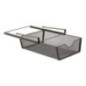Etagere suspendu metal tiroir
