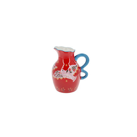 Pichet rouge oiseau 1.5l