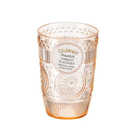 Gobelet plastique oriental 430ml