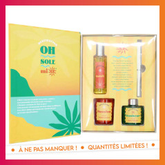 Coffret 4 bougies parfumees
