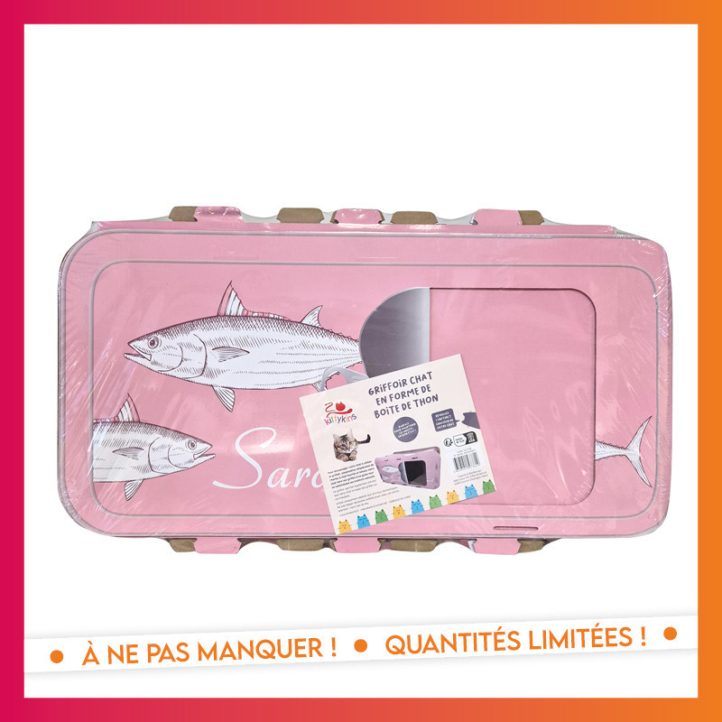 Griffoir chat de boite de thon
