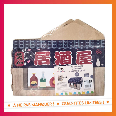 Maison griffoir pour chat