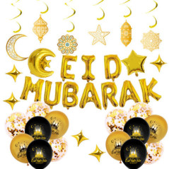 Arche de ballons oriental or noi