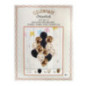 Kit de 12 ballons deco dore noir