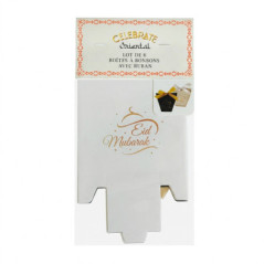 Lot de 6 boites a bonbon foil av