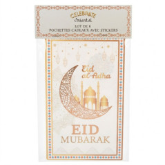 Lot de 6 pochettes cadeaux