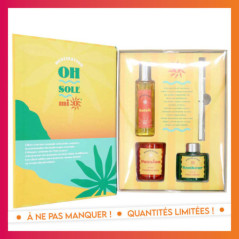 Coffret 4 bougies parfumees