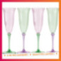Pack de 4 flutes a champagne fle