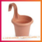 Pot suspendu o18cm 3 ass