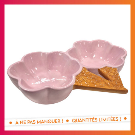 Gamelle double glace