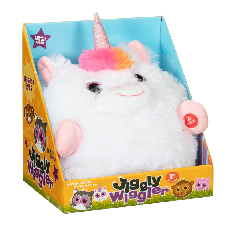 Peluche vibrante aux gros yeux
