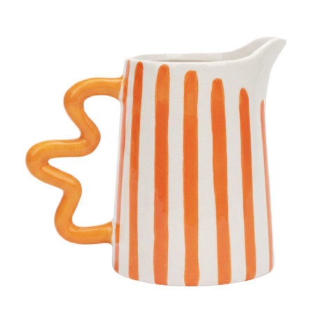 Pichet motif rayures