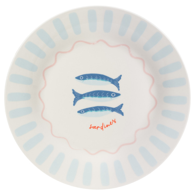 Assiette dessert sardine