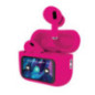 Ecouteurs avec boitiers lcd