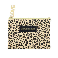 Pochette pour elle leopard