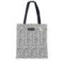 Tote bag leopard et message