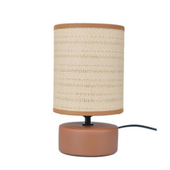 Lampe kim marron