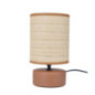 Lampe kim marron