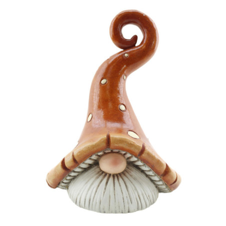 Statue solaire tete gnome automn