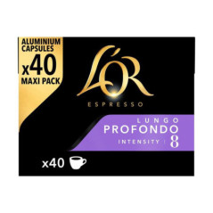 Capsules cafe profondo x40