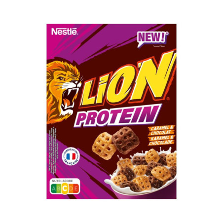 Cereales lion proteines 340g