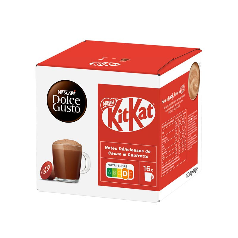 Dolce gusto chocolat kitkat x16