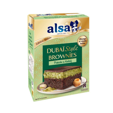 Preparation pour brownie dubai